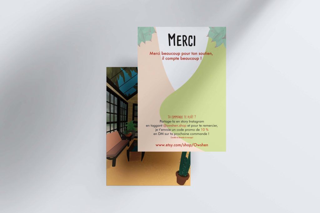 carte de remerciement_Mockup boutique owshen