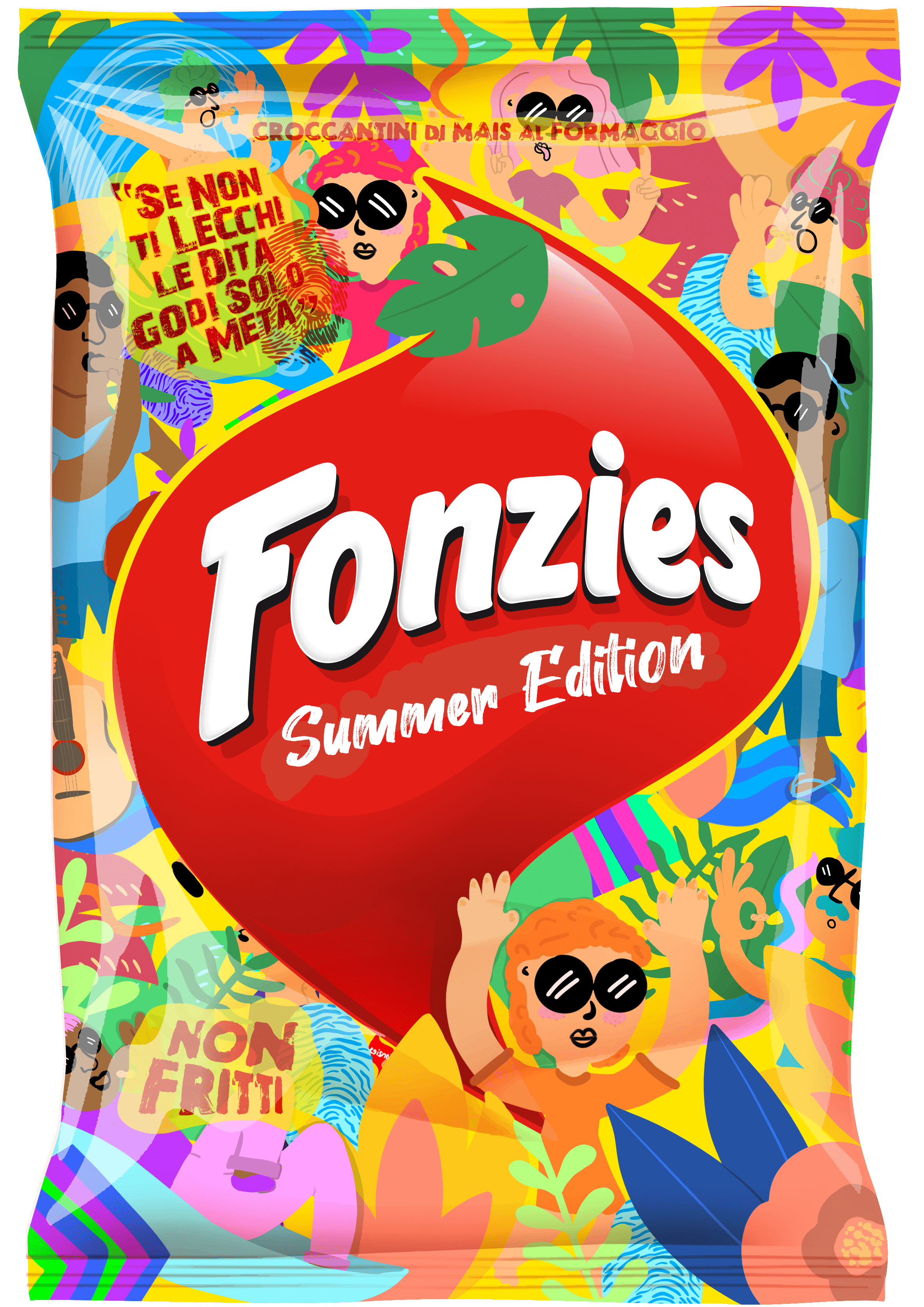 Illustrations et Packaging pour Fonzies