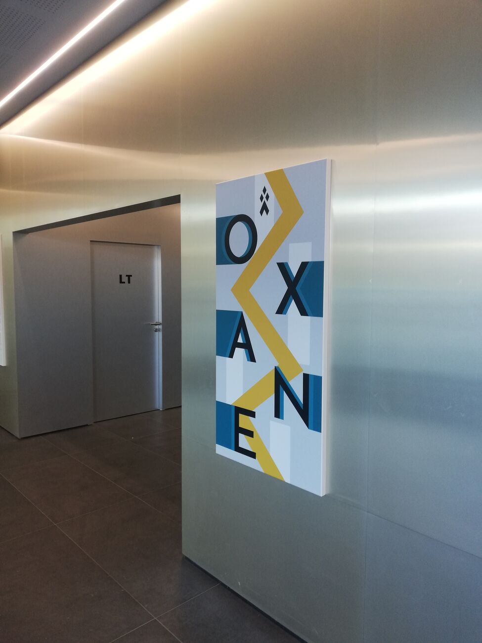 Affiche typographique