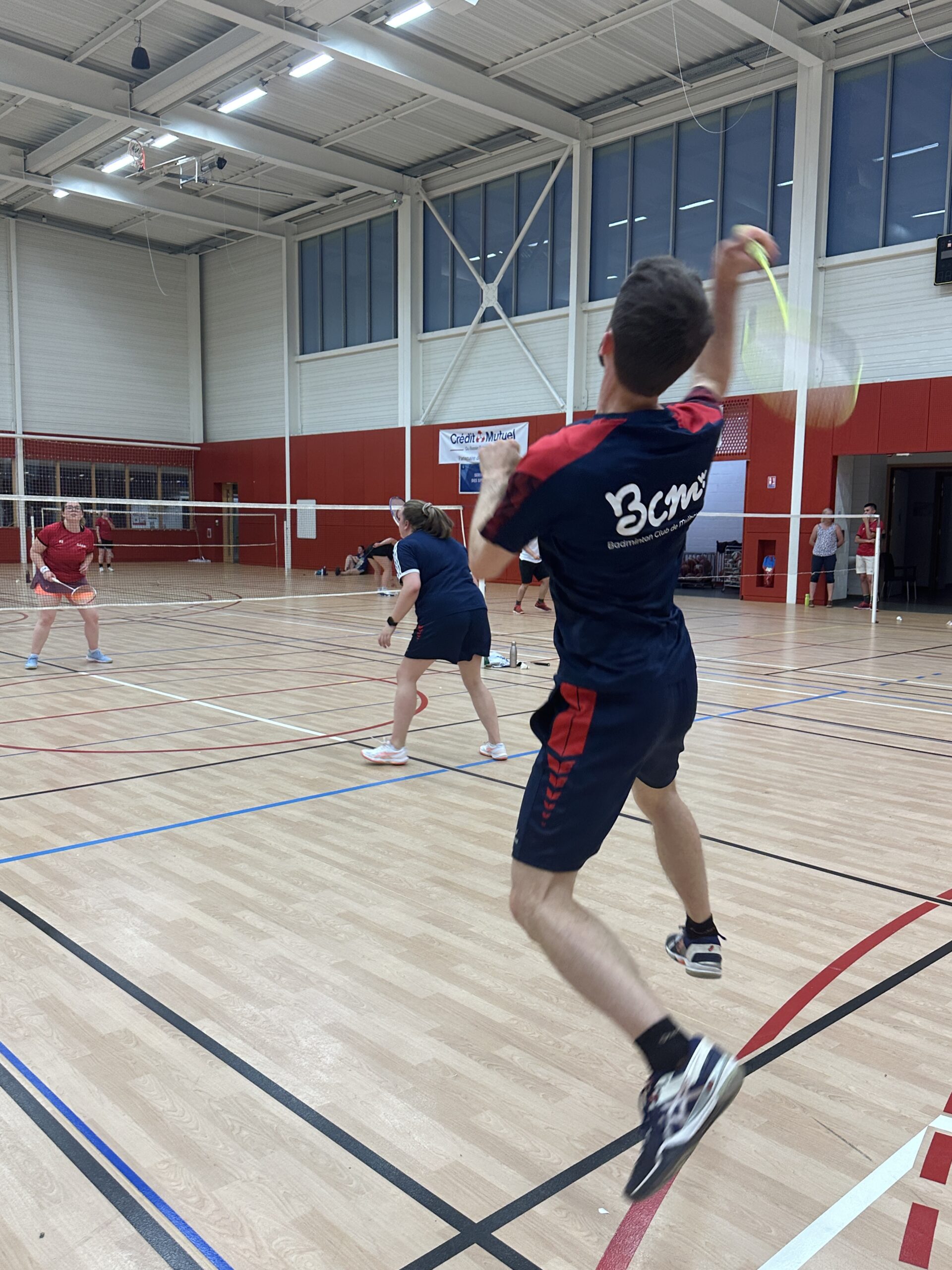 maillot BCM68 club de badminton